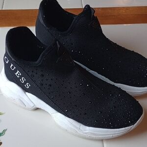 GUESS Women's Rhinestone Sneakers